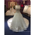 Princess off The Shoulder Complex Hand Beading Wedding Dress